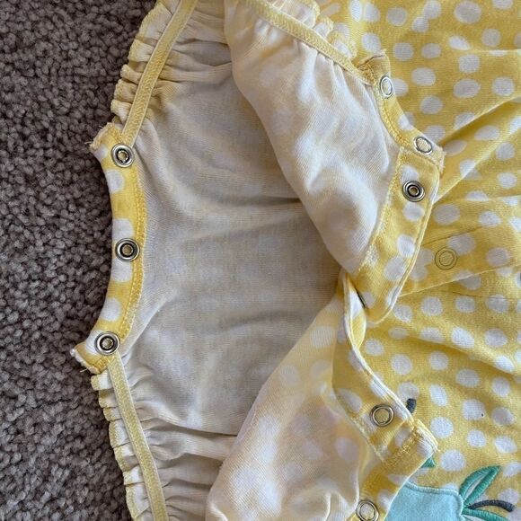 Carter's Baby Girls' Snap Up Cotton Romper 3M NWOT - Picture 9 of 16